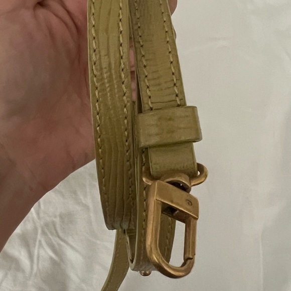 By Far Mini Leather Crossbody Bag in Green - Picture 4 of 10